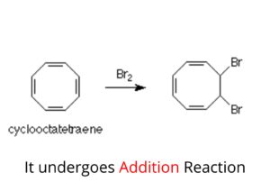 Cyclooctatetraene-reacton