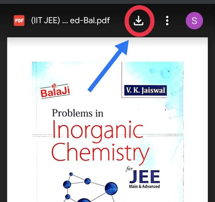 VK Jaiswal Inorganic Chemistry Pdf Download screenshot