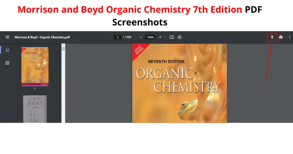 Morrison And Boyd Organic Chemistry 7th Edition PDF